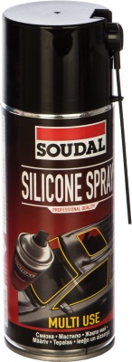 Смазка Soudal силиконов.400мл 134154 (5901946)